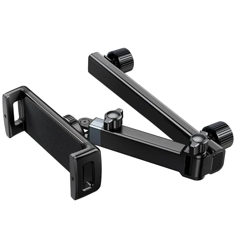 Hipacool Telescopic Car Phone Holder Tablet Seat Back Stand Headrest Adjustable Magneitc Car Tablet Bracket for Device 5.6-11.8“ CM World