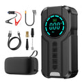 10000mAh Jump Starter Power Bank 3000-7000A with Air Compressor And Lighting Features for Car Battery Starter And Tyre Inflating