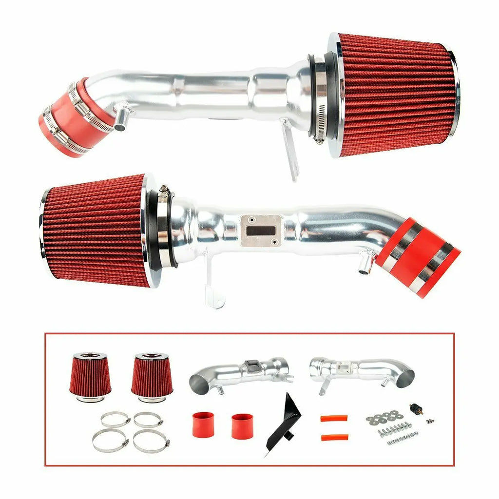 High Performance Cold Air Intake Kit + Filter for Infiniti G37 3.7L 08-13 Nissan 370Z 09-16