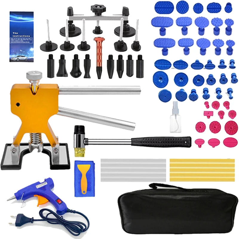 Auto Sheet Metal Dent Repair Tools Car Body Paintless Mix Size Suction Cup Puller Set Automobile Maintenance Renovate Kit Hot CM World