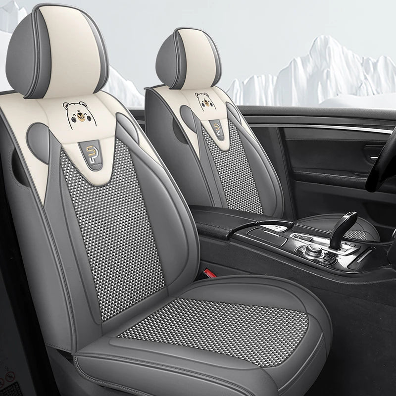 Five-seat car seat covers, cartoon series, trendy seat covers, universal seat covers, suitable for most vehicles CM World