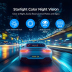 KAWA Dash cam Video Recorder D6 3K Car Camera, Car DVR Voice Control Dash AUTO Camera,Night Vision Dashcam 2025 New Car Mobile World