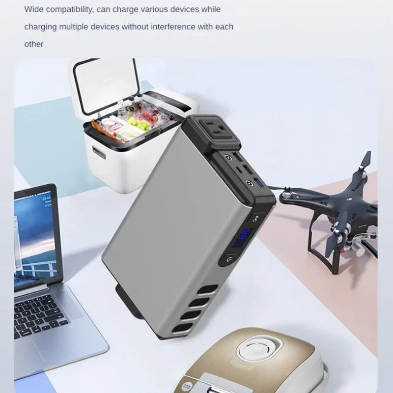 150W Portable Outdoor Power Bank 32000mAh External Battery Pack Fast Charger mobile power station energy storage battery AC DC