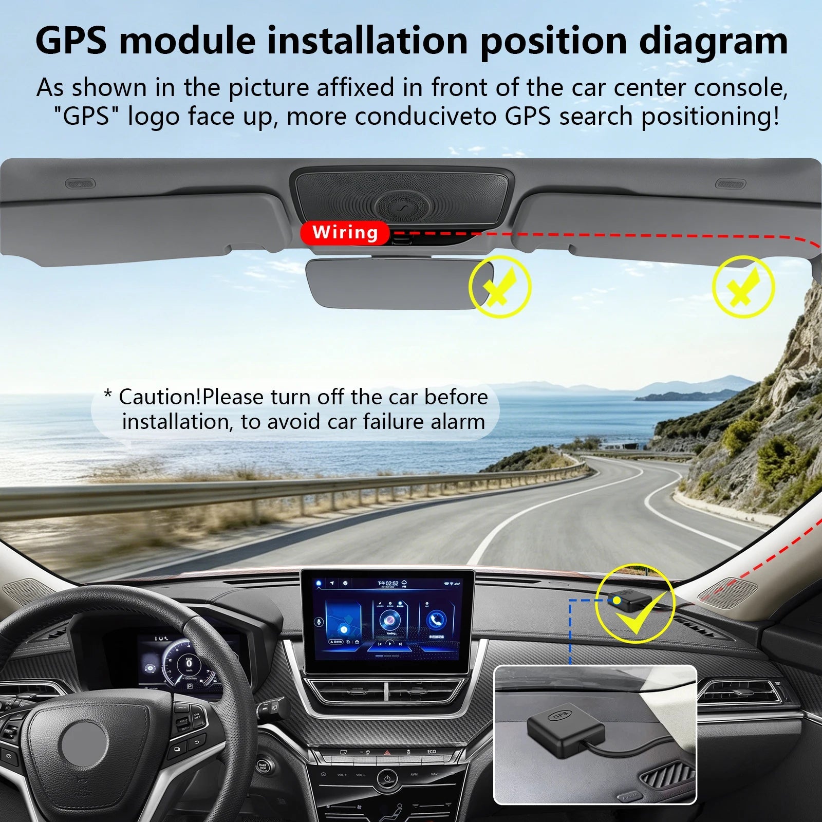 Mangoal 4K WiFi & APP GPS Car DVR Dash Cam For Mercedes Benz GLC Gen2 X254 C254 2021-2026 Model A/B Plug and Play Car Mobile World