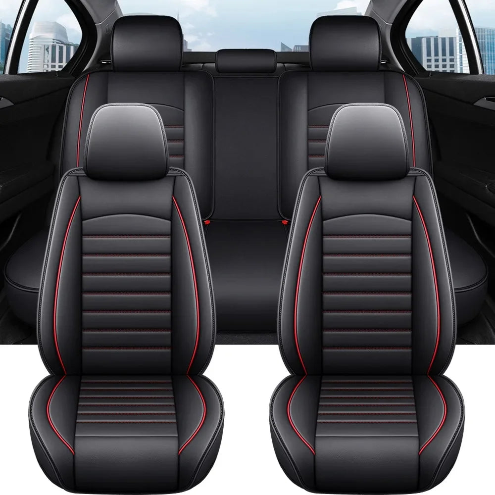 Full Coverage Pu Leather Car Seat Covers for Mercedes B-Class W245 W246 W242 W247 B-Klasse B180 B200 B250 B250E Car Accessories CM World