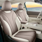 Designed Exclusively for the ORA 5, PU Leather Car Seat Cover, Breathable, Anti-Slip, Airbag Compatible, Full Set Car Seat Cover