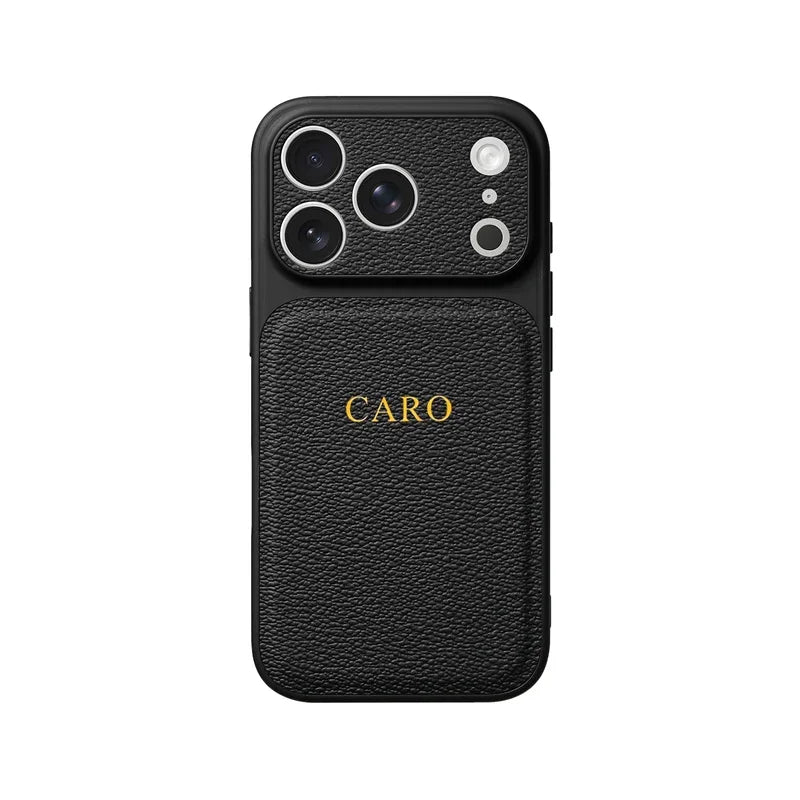 Personalise Gold Silver Initials Letter Leather Case For iPhone 15 14 13 17 Pro Max 14 16 Plus 17 Air Luxury Lens Protection Cas Car Mobile World