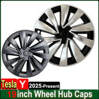 19 inch Wheel Hubcap for Tesla Model Y Juniper 2025 Front Rear Wheel Hup Caps Protect Cover Launch 2026 Exterior Accessories CM World