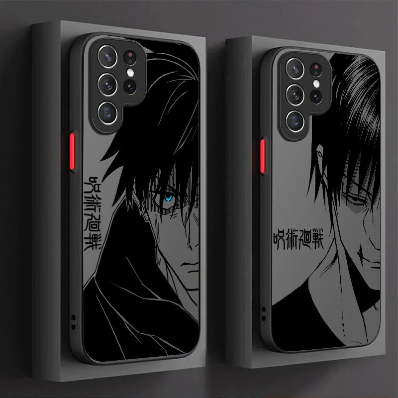 Jujutsu Kaisen Phone Case for GOJO SATORU Samsung Galaxy S26 Edge S25 S24 S23 Ultra S22 Pro S21 Plus FE A07 4G A17 A37 A57 Cover