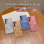 For Magsafe Wireless Charging Case For Samsung S26 Ultra S25 S24 S23 S22 S21 Plus Edge Metallic Paint Finish Soft Cover