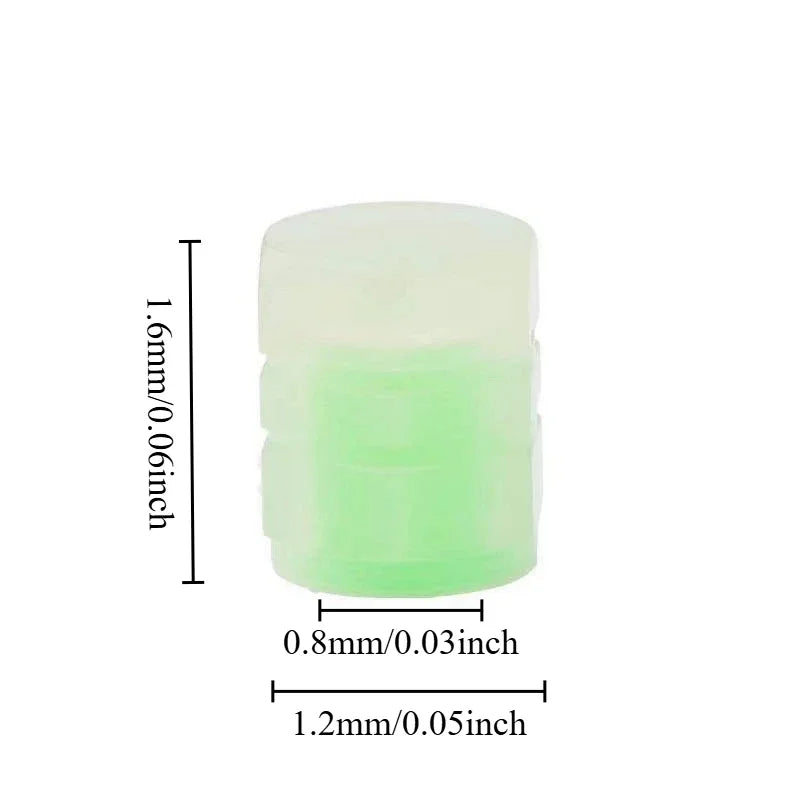 10pcs Luminous Valve Stem Cap Universal Car Decor CM World