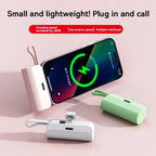 Lenovo 500000mAh Capsule Power Bank Large Capacity Super Fast Charging Powerbank Portable CCC External Battery For iPhone Huawei