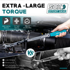 15 inch Wrench Extender Tool Bar Spanner Extender Efficient Extension Spanner Adapter for Auto & Mechanic Repair Extension Tool CM World