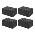 Solid Rubber Auto Lift Pads Lift Block Spacer Pad for Car Lifts Universal Rubber Lift Pad 4pcs CM World