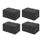 Solid Rubber Auto Lift Pads Lift Block Spacer Pad for Car Lifts Universal Rubber Lift Pad 4pcs CM World