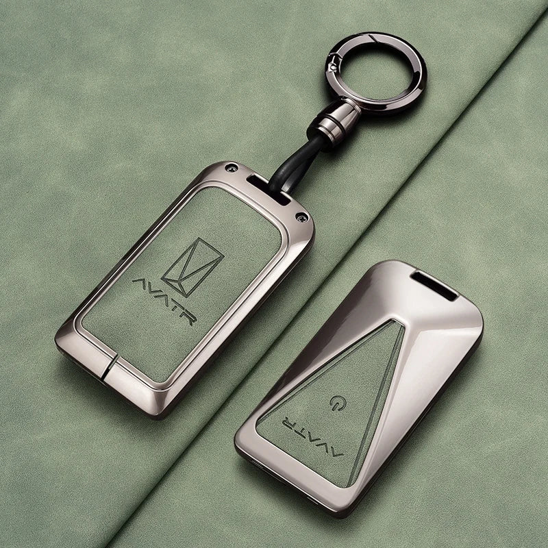 For AVATR 07 06 11 12 Zinc Alloy Key Cover Key TPU Anti-Scratch Key Case Protector Cover Premium Keychain Buckle Car Accessories