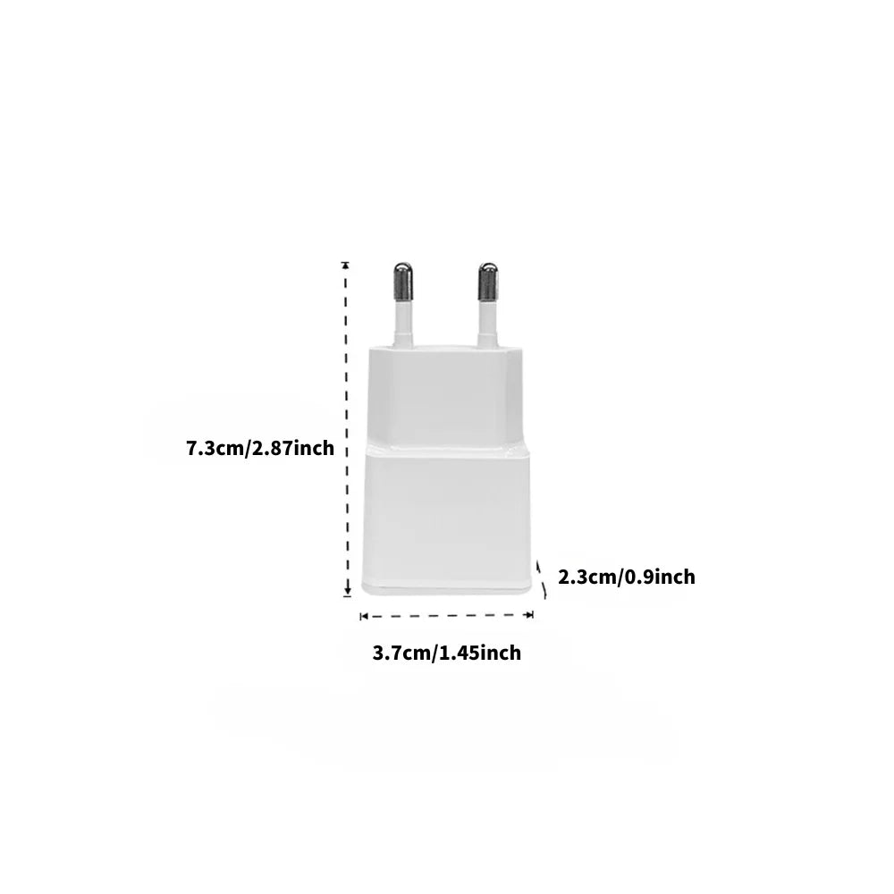 2 PCS 10W USB Wall Charger 5V 2A Power Adapter Universal CE Certified USB Cell Phone Charger Compatible with Samsung Galaxy Car Mobile World