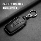 Leather Car Key Case Cover For Touareg 2019 2020 2021 2022 2023 2024 2025 2026 Key Protection Garnish Accessories