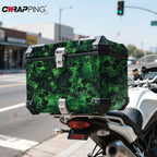 Car Stickers Anime Car Foil Ring Air Release Waterproof Green Skull Automotive Vinyl Wrap Body Film Auto Outdoor Accessories Car Mobile World