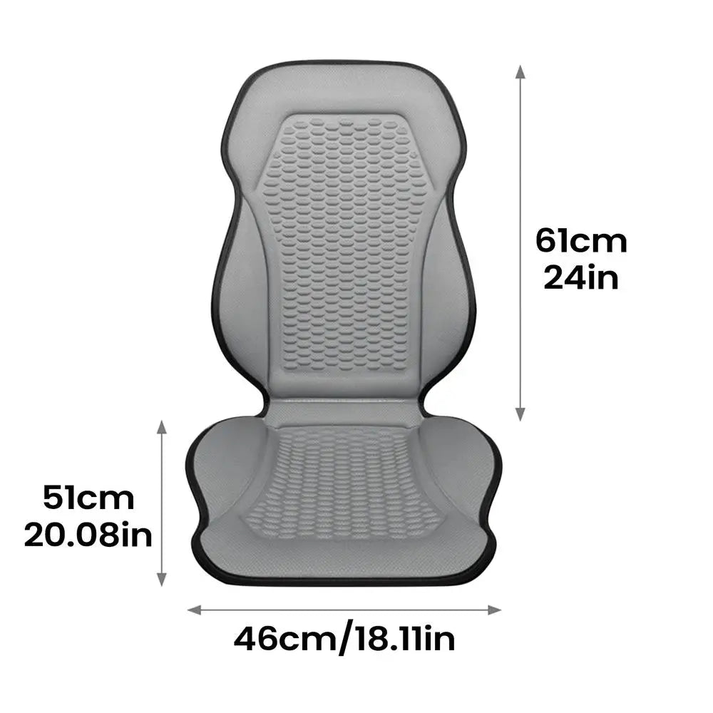 Summer Cooling Seat Cushion Breathable Car Seat Covers Bump Massage Automobiles Seat Cover Universal Seat Protector Pad Car Mobile World