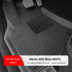 For Tesla 2021-24 Model Y XPE Floor Mats Black Pad Foot Pad Tesla Liner Floor Mats Right Rudder Large Board with Pedal Included