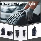 Car Tire Repair Nail Vacuum Tyre Screw Rubber Patch  Nails+ Tool Set W/Box Moto Tyre Repair Stud Patch Nail with Screwdriver. CM World