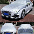 Car Covers Hail Protector Half Cover Protective Exterior Awning Sunshield Anti-hail Outdoor Waterproof Universal Windshield Dust Car Mobile World