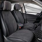 Luxury Suede Universal Car Seat Cover Seat Covers for Cars Full Set Latex Cotton Car Cushion Auto Accessories Car Seat Protector CM World