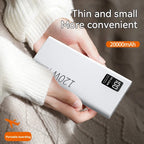 80000mAh Power Bank 120W Super Fast Charging 100% Sufficient Capacity Portable Battery Charger Digital Display For iPhone Xiaomi Car Mobile World