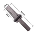 5/10Pcs Wedge and Feather Shims Heavy Duty Stone Splitting Tools for Concrete Rock Stone Splitter Marble Granite Hand Tools CM World