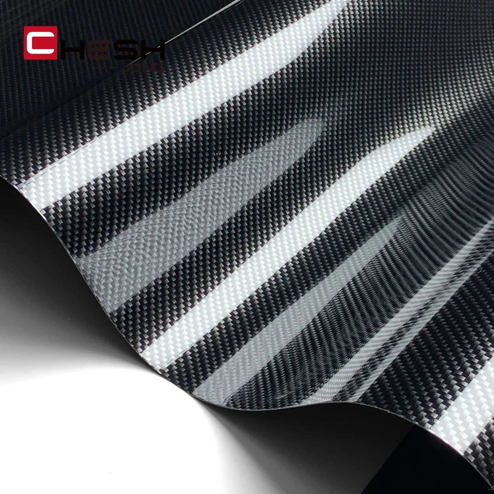 145cmx200cm Carbon Fiber Vinyl Film Car Styling Wrapping Sheet Roll Film Automobiles DIY for Car Hood Roof Stickers Accessories Car Mobile World