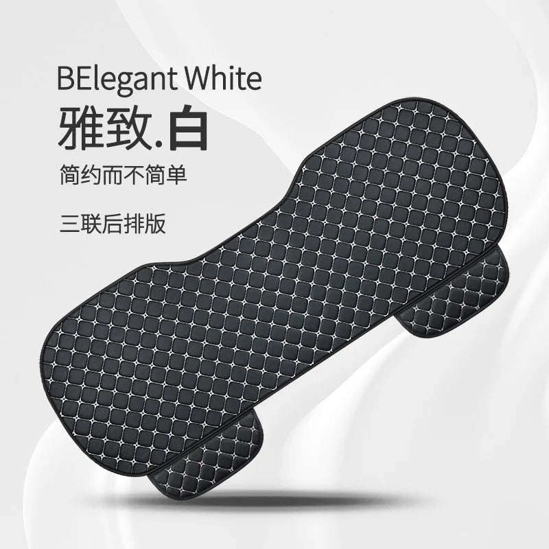 Comfortable Napi Four Seasons Universal Seat Cushion Car Seat Cushion Star Embroidered Back Row Anti slip Five seater CM World