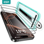 ESR 3 Pack for iPhone 14/13/13 Pro Screen Protector Anti-Peek HD Tempered Glass Screen Film For iphone 16e(SE4)
