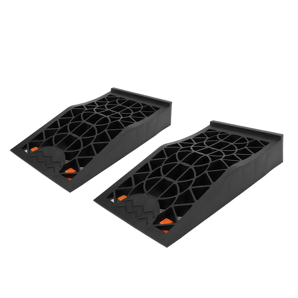 Car Service Ramp Car Ramps 12300 Lbs Load Capacity Enhanced Stability Anti Slip for Vehicle Maintenance and Safe Lifting CM World