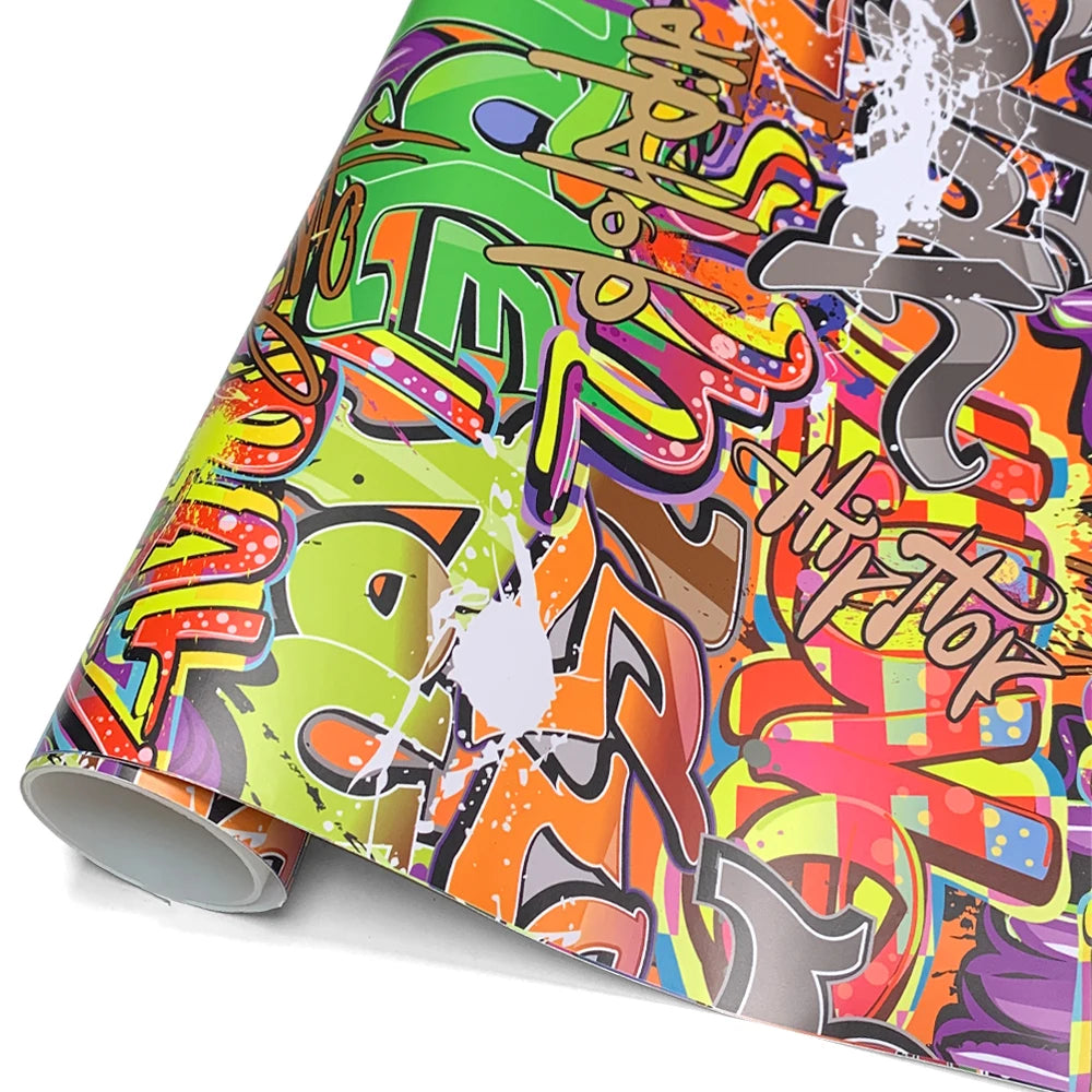 Sticker Custom Car Wrapping Film Waterproof Graffiti Printing DIY Funny Stickers for Car Foil Motorcycle Accessories Vinyl Wrap
