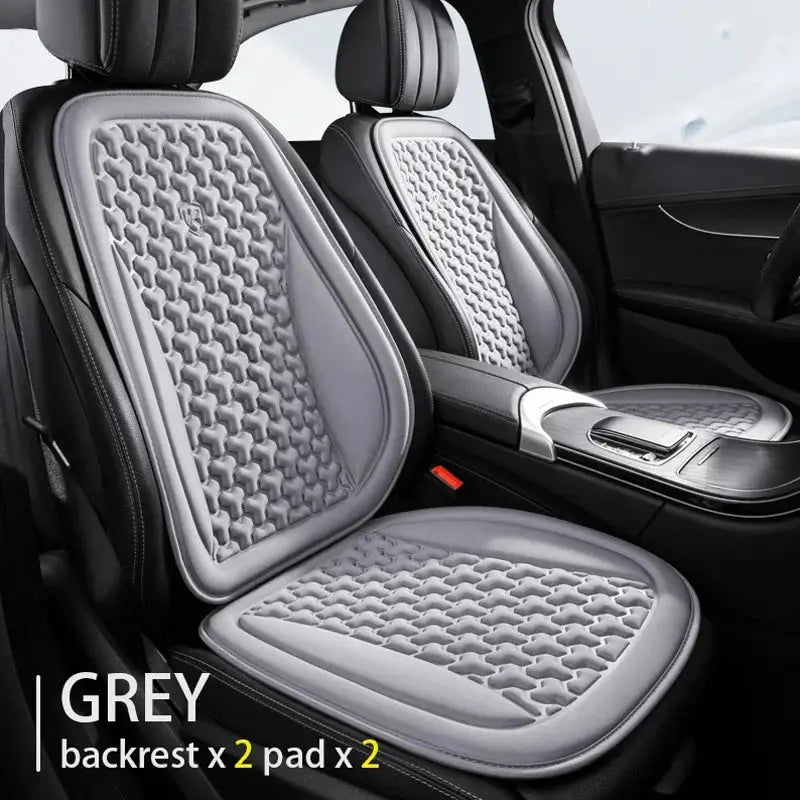 Karcle Car Seat Cover For Car Seats 3D Breathable Car Seat Protector Universal Auto Seat Cushion Convex Sweatproof Chair Mat Car Mobile World