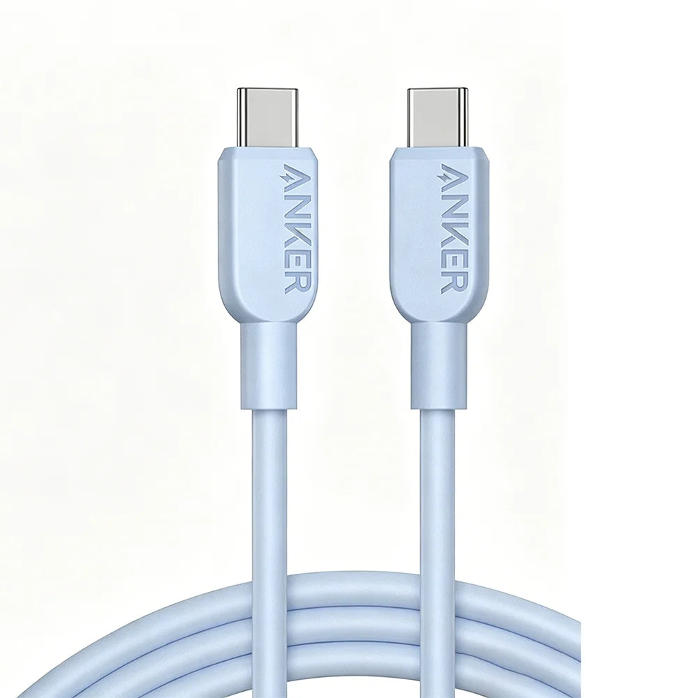 Anker USB C Cable 310 USB C to USB C Cable 60W 3A Type Charger Cable Fast Charge for iPhone