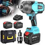 SEESII 2000Nm Electric Impact Wrench High Torque Brushless Cordless Power Impact Gun 3/4" Car Repair For Makita with 6.0Ah Battery