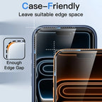 2Pcs Full Cover Screen Protector for iPhone 17 16 15 14 Pro Max Air 16 15 Plus 17e 13 12 11 Pro Mini 9H Hardness Tempered Glass Car Mobile World
