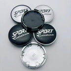 4pcs Car Wheel Center Caps 62mm ( Clips 57MM ) Wheel Hub Hubcaps Rim Dust Cover Sport Edition Logo Emblem Badge Car Accessories
