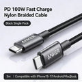 ANKER Applicable to Apple 17/16/15 Pro Max Charging Cable Dual Type-C Data Cable 100W /140W Super Fast Charging Line