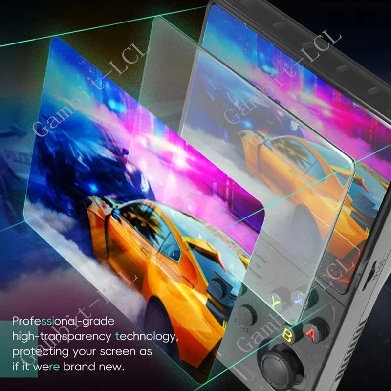 2-5PCS 9H HD Tempered Glass For Retroid Pocket Nova Handheld Game Console ON  PocketNova 4.5" Screen Protector Cover Film