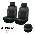 4MM Sponge Car Seat Covers 5D Design Car Accessories Interior Universal Size Fit For Most Car With Side Armrests CM World