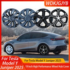 Wheel Hub Cap For Tesla Model Y Juniper 2025+ Car Replacement Wheel Cap 19 Inch Performance Automobile Hubcap Cover Accessories CM World