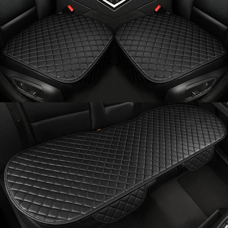 Comfortable Napi Four Seasons Universal Seat Cushion Car Seat Cushion Star Embroidered Back Row Anti slip Five seater CM World