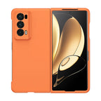 PC Hard Shell Phone Case For Honor Magic V2 Solid Color Protective Cover Car Mobile World