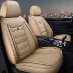 Universal All Inclusive Seat Cover Full Leather Car Seat Protector Cushion Single Driver And Passenger All Season Accessories