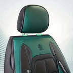 Comfort Edition 5-Seater PU Leather Seat Covers - 2 Headrests Included, Wear-Resistant, Easy to Clean, Full Car Interior Refresh CM World