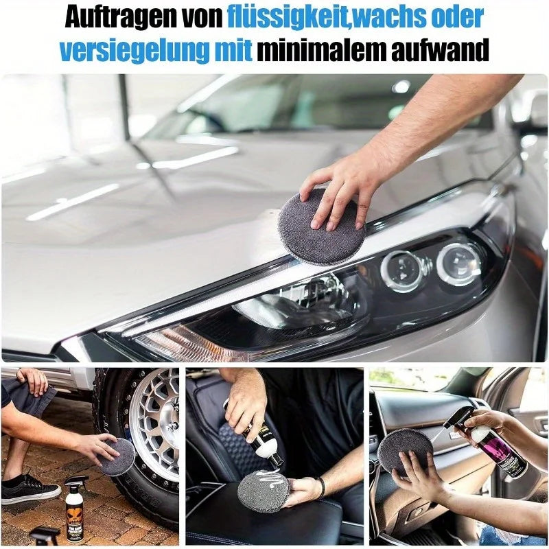 11pcs Car Cleaning Kit That Includes a Tire Brush, Microfiber Cleaning Gloves, Making It an Excellent Choice for Car Cleaning. CM World