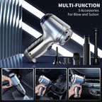 95000Pa Wireless Car Vacuum Cleaner Strong Suction Handheld Auto Vacuum Home &amp Car Dual Use Mini Vacuum Cleaner HomeAppliance CM World